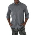 thumbnail image 1 of Wrangler Men's Long Sleeve Epic Soft Twill Woven Shirt, 1 of 4