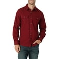 thumbnail image 1 of Wrangler® Men's Long Sleeve Epic Soft Woven Shirt, Sizes S-5XL, 1 of 3