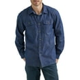 thumbnail image 1 of Wrangler® Men's Long Sleeve Epic Soft Woven Shirt, Sizes S-5XL, 1 of 3