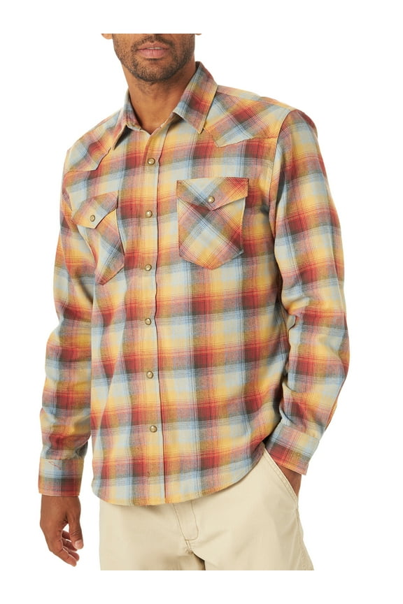 Men's Long Sleeve Flannel Shirt