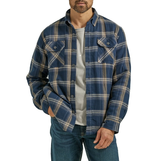 Wrangler Men's Long Sleeve Heavyweight Shirt