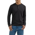 thumbnail image 1 of Wrangler® Men's Long Sleeve Henley Shirt, Sizes S-3XL, 1 of 3