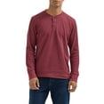 thumbnail image 1 of Wrangler® Men's Long Sleeve Henley Shirt, Sizes S-3XL, 1 of 3
