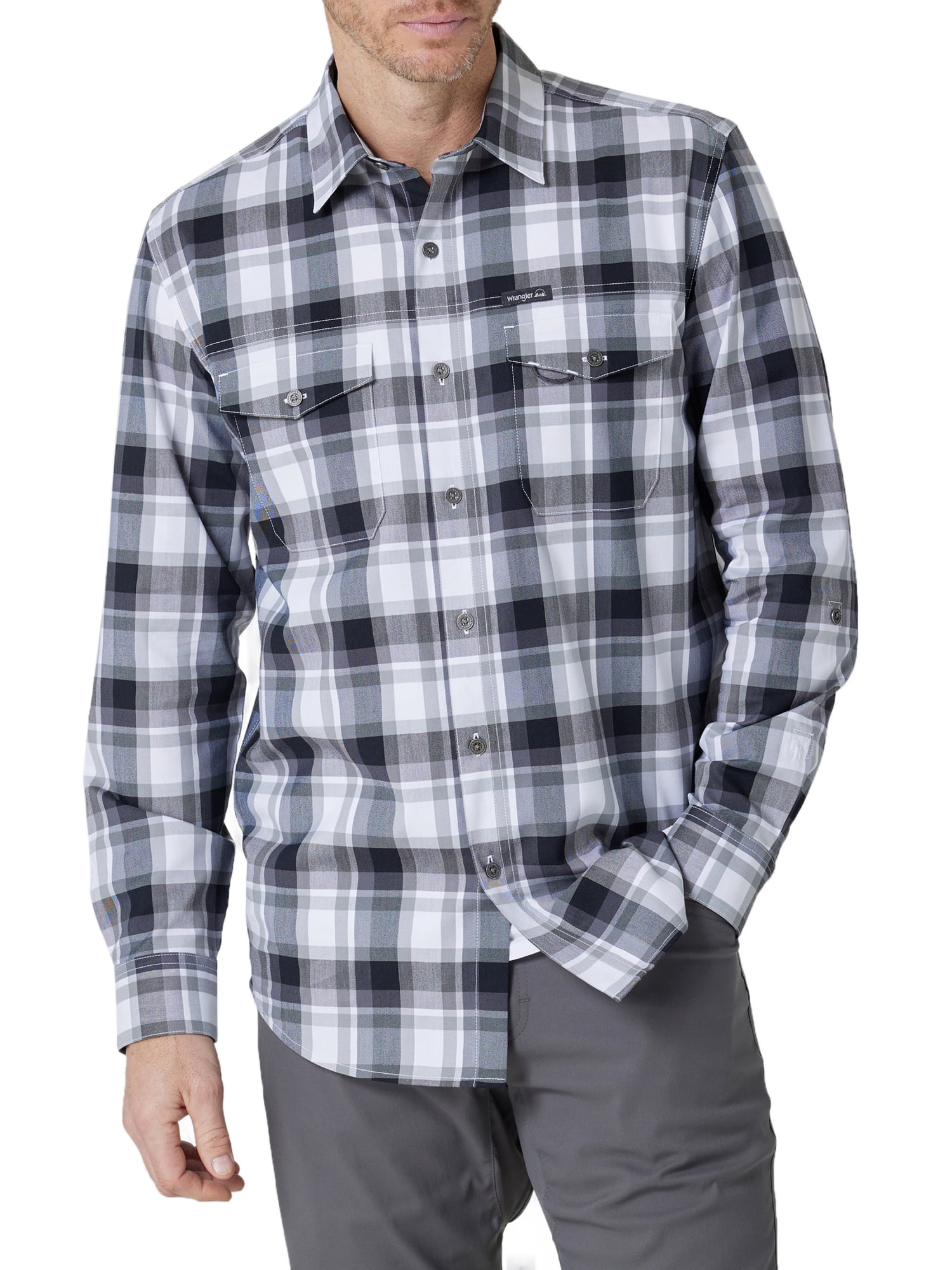 Wrangler Men's Long Sleeve Outdoor Shirt, Sizes S5XL