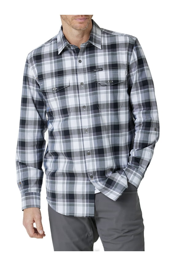 Men's Long Sleeve Outdoor Shirt, Sizes S-5XL