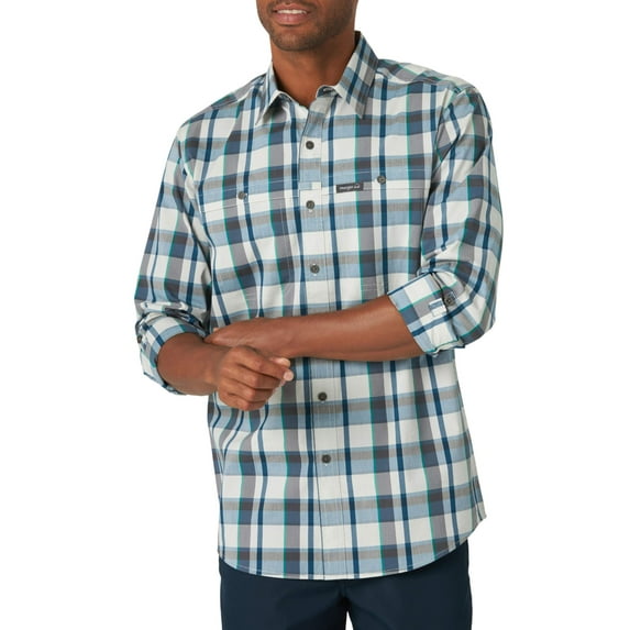 Wrangler Men's Long Sleeve Outdoor Shirt
