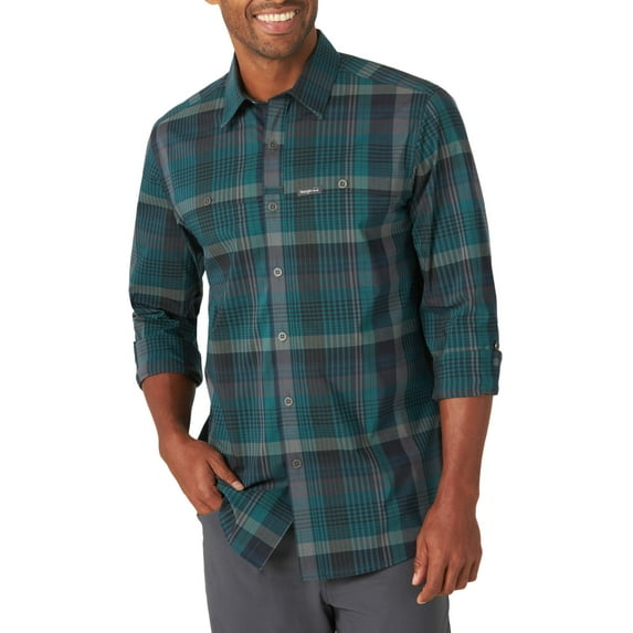 Wrangler Men's Long Sleeve Outdoor Shirt