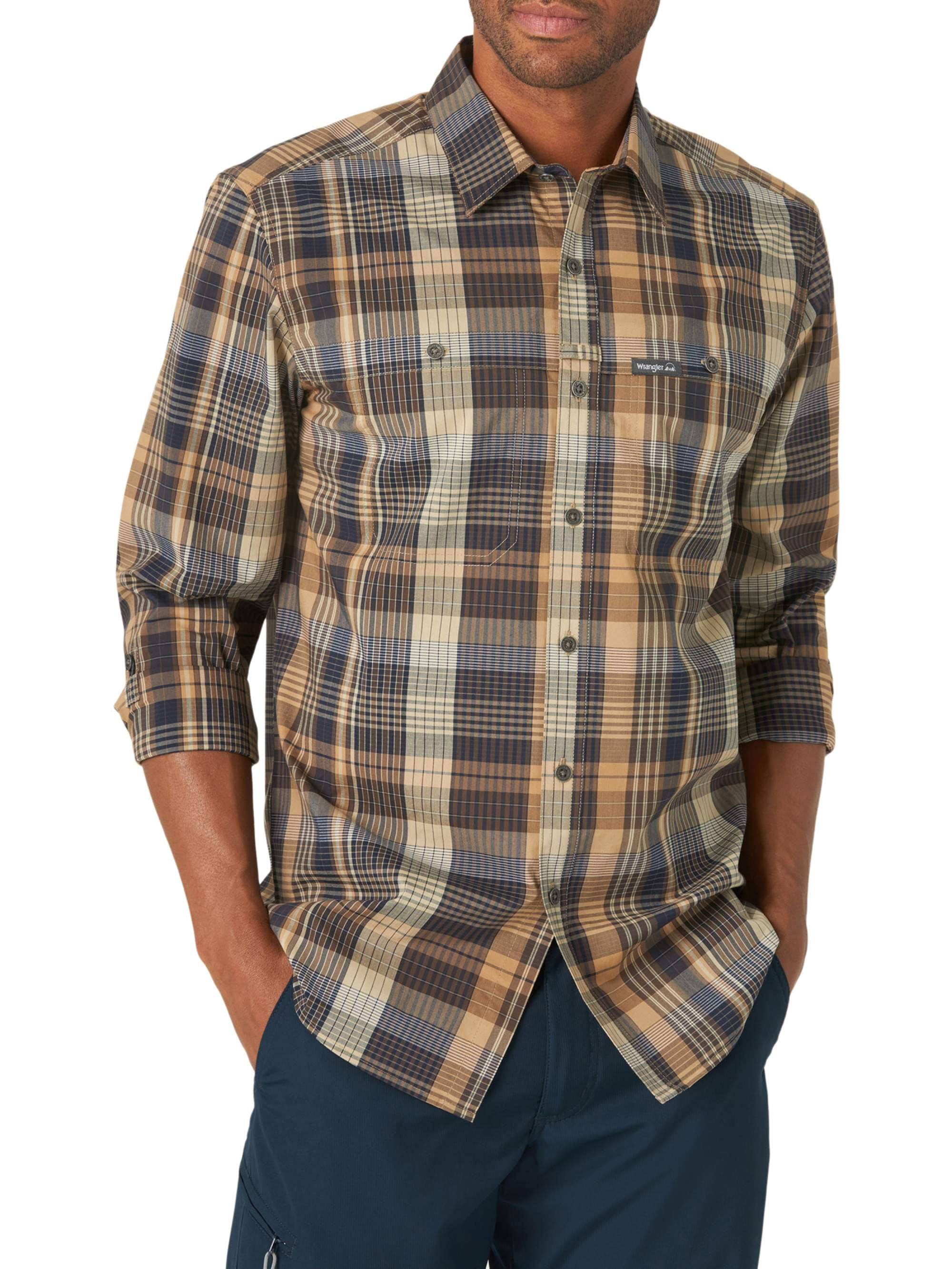 Wrangler Men's Long Sleeve Outdoor Shirt