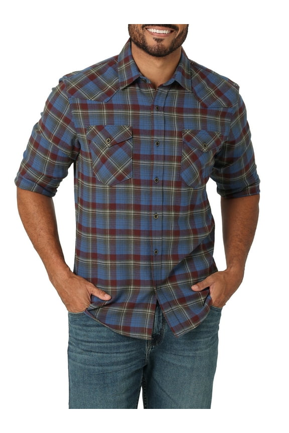 ® Men's Long Sleeve Slim Fit Woven Shirt