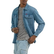 Wrangler® Men's and Big Men's Utility Overshirt, S-3XL