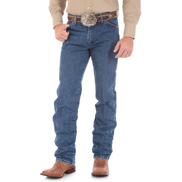 Wrangler Men's Medium Wash High Rise Original Cowboy Bootcut Jeans - 1013MWZGK 33W x 32L  US