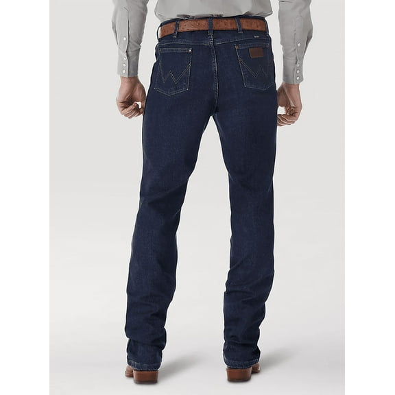 Wrangler Men's Midnight Rinse Premium Performance Cowboy Cut Slim Jeans - 1036MAVMR 40W x 30L  US