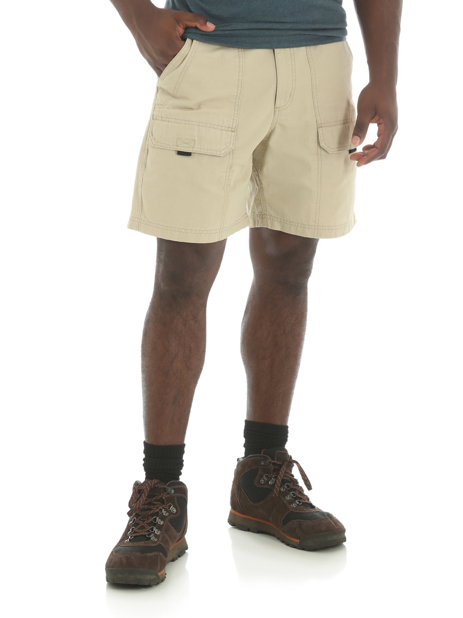 Wrangler Men's Outdoor Back Elastic Stretch Hiker Short