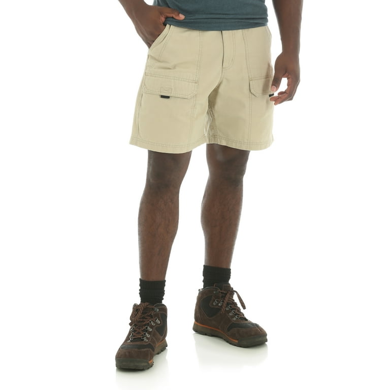Wrangler Men s Outdoor Back Elastic Stretch Hiker Short Walmart