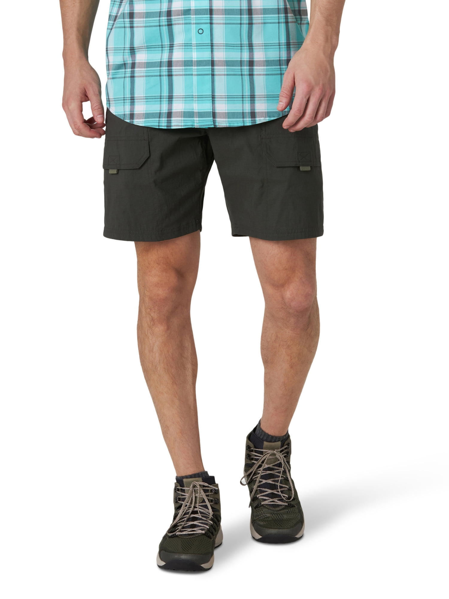 Wrangler Men s Outdoor Back Elastic Stretch Hiker Short Walmart