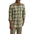 thumbnail image 1 of Wrangler® Men's Outdoor Long Sleeve Shirt with UPF 30+ Protection, Sizes S-5XL, 1 of 5