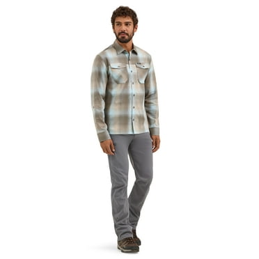 Wrangler® Men's Outdoor Long Sleeve Shirt with UPF 30  Protection, Sizes S-5XL