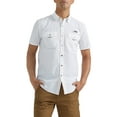 thumbnail image 1 of Wrangler® Men's Outdoor Short Sleeve Fishing Shirt with UPF 40 Protection, Sizes S-5XL, 1 of 5