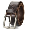 thumbnail image 1 of Wrangler Men's Pebble Leather Belt, 38mm Casual Waist Belt for Jeans, Father's Day Gifts, 1 of 7