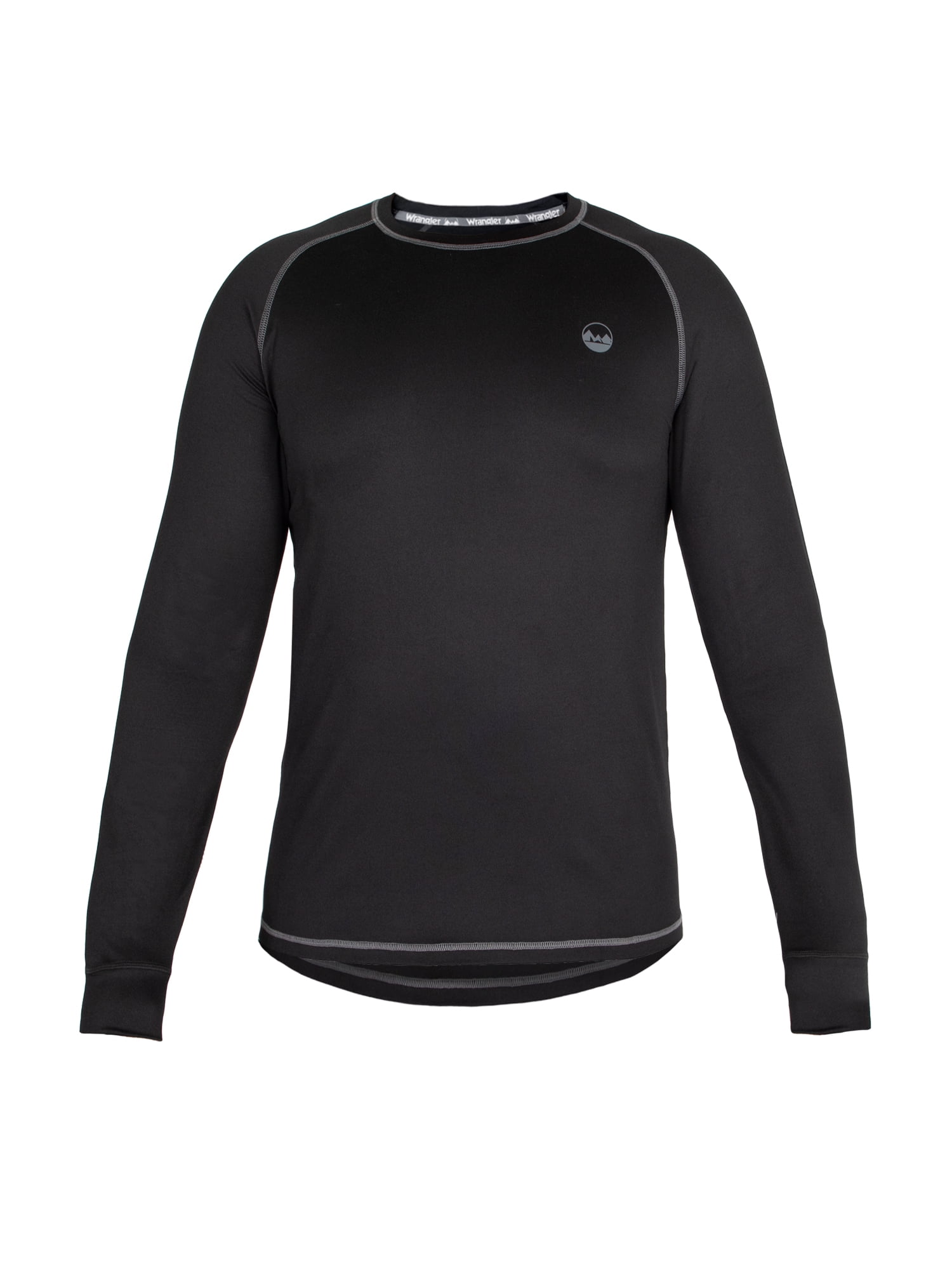 Wrangler - Men Long Sleeve Base Layer (Black, Size Medium) - Thermal Cold  Weather Top at  Men's Clothing store