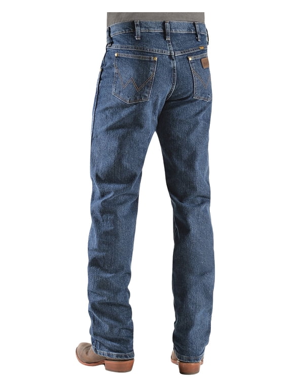 Men's Men'S Premium Performance Advanced Comfort Mid Stone Jeans Med Stone 33W x 36L US