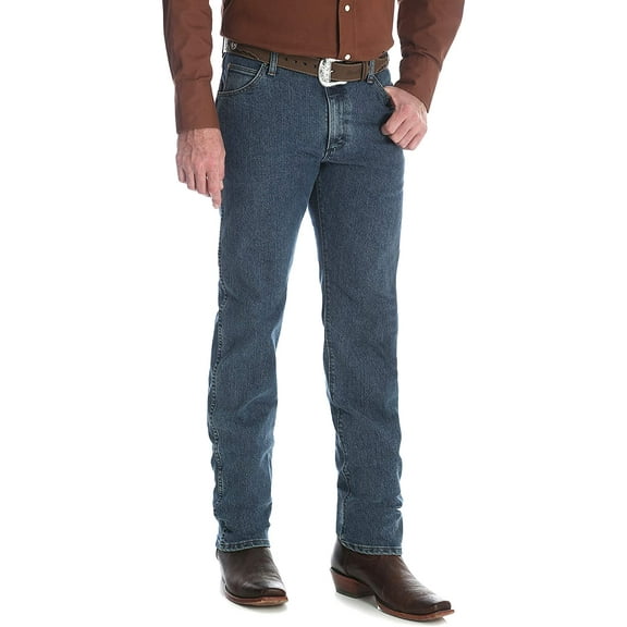 Wrangler Men's Premium Performance Cool Vantage Regular Fit Cowboy Cut Jeans - 1047MAVVS 30W x 34L US
