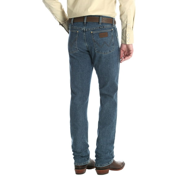 Wrangler Men's Premium Performance Cool Vantage Slim Fit Cowboy Cut Jeans Indigo 31W x 32L US