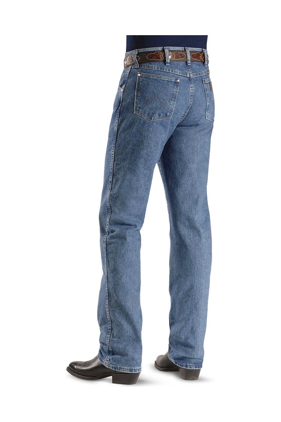 Men's 47Mwz Premium Performance Cowboy Cut Regular Fit Prewashed Jeans Stonewash 32W x 32L  US
