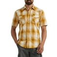 thumbnail image 1 of Wrangler® Men's Premium Short Sleeve Plaid Shirt, Sizes S-2XL, 1 of 5