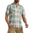 thumbnail image 1 of Wrangler® Men's Premium Short Sleeve Plaid Shirt, Sizes S-2XL, 1 of 5