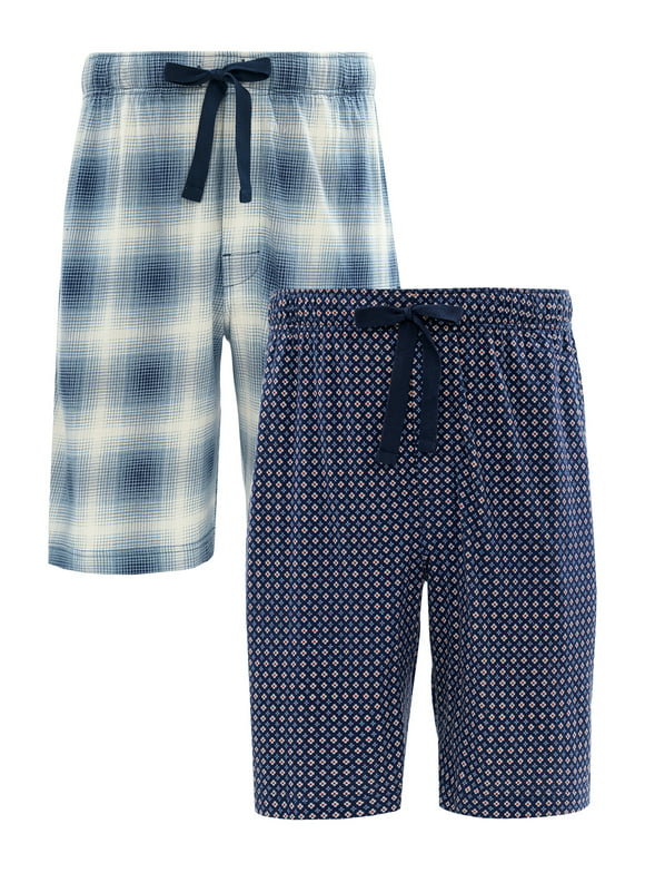 Wrangler Men's Printed Pajama Short 2-Pack Bundle