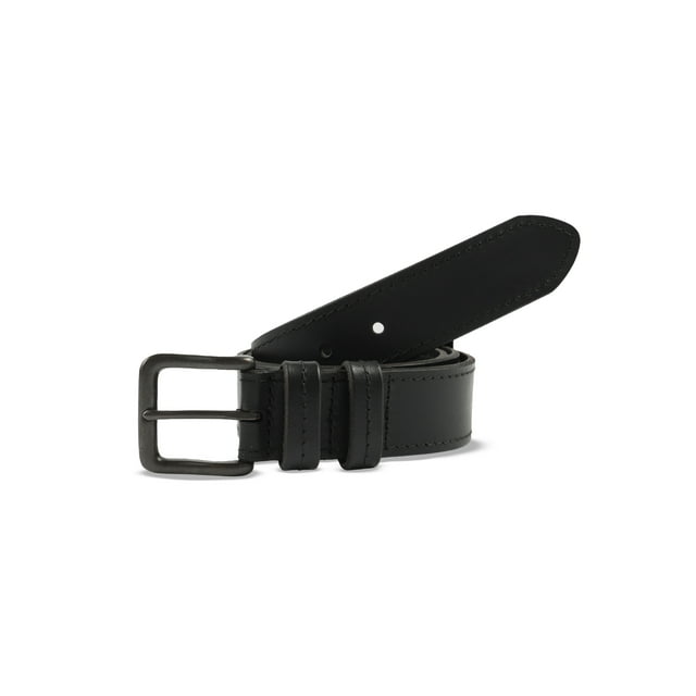 Wrangler Men's Pull Up Black Strap Belt