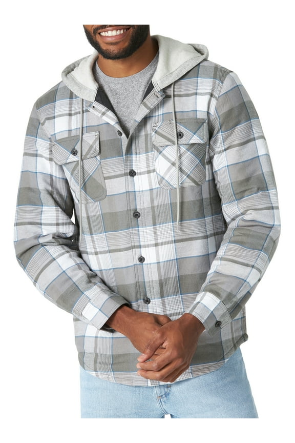 Men's Quilted Lined Shirt Jacket