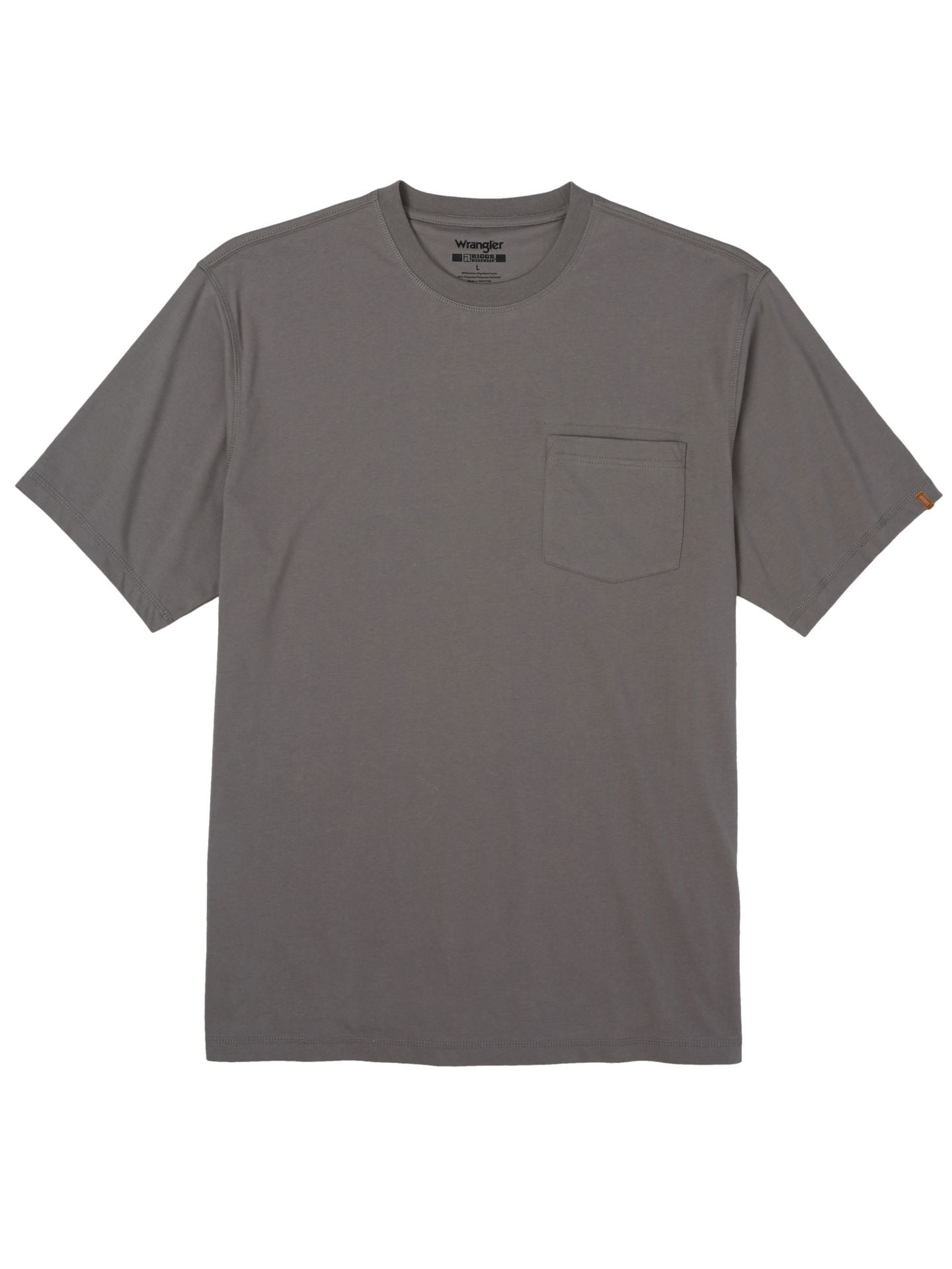 Wrangler Men's RIGGS Workwear Short Sleeve Pocket Performance T-Shirt ...