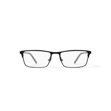 Men's TR90 Rectangle Eyeglasses Frame - Ultralight Unbreakable Flexible Prescription Ready