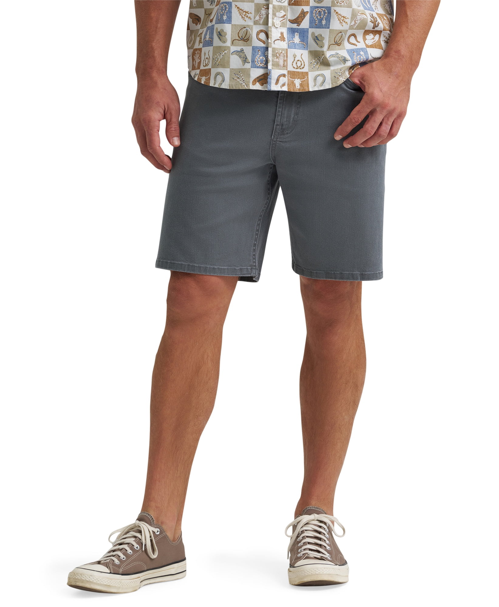 Wrangler® Men's Regular Fit Five Pocket Stretch Denim Short