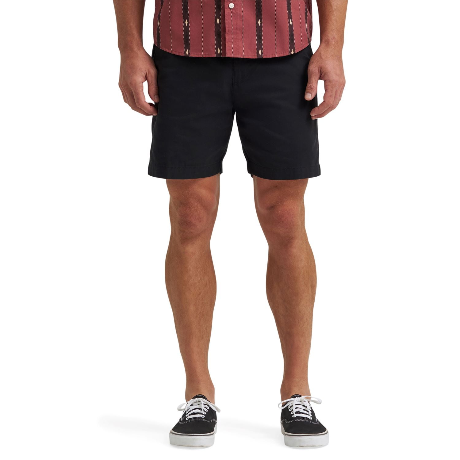 Wrangler Men's Regular 7" Fit Flat Front Short