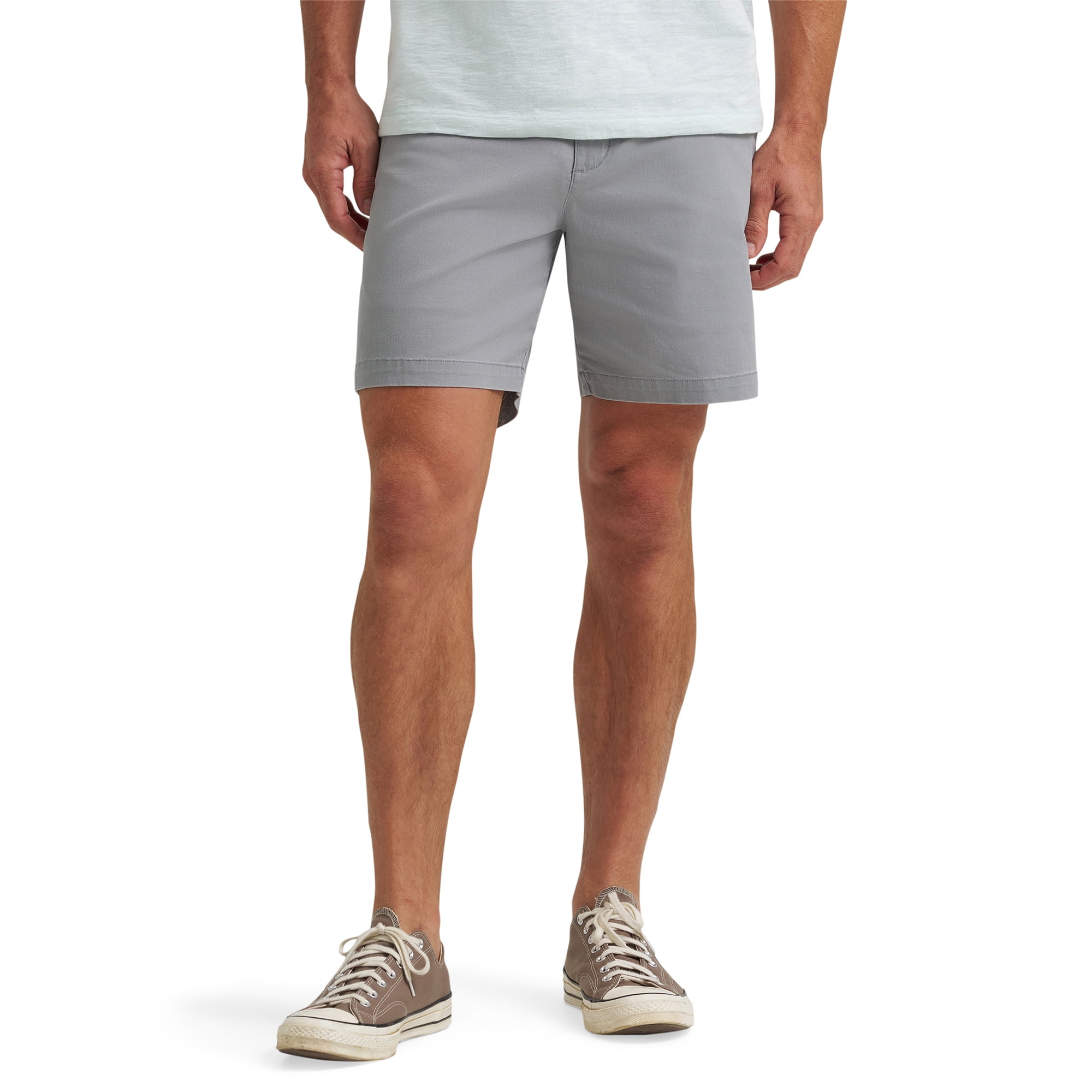 Wrangler Men's Regular 7" Fit Flat Front Short