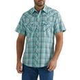 thumbnail image 1 of Wrangler® Men's Regular Fit Short Sleeve Western Shirt, Sizes S-5XL, 1 of 5