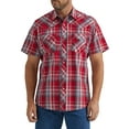 thumbnail image 1 of Wrangler® Men's Regular Fit Short Sleeve Western Shirt, Sizes S-5XL, 1 of 5