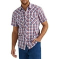 thumbnail image 1 of Wrangler® Men's Regular Fit Short Sleeve Western Shirt, Sizes S-5XL, 1 of 5