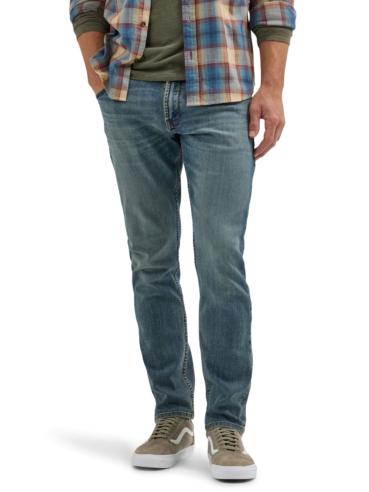 Wrangler® Men's Regular Tapered Jean with Comfort Flex Waistband
