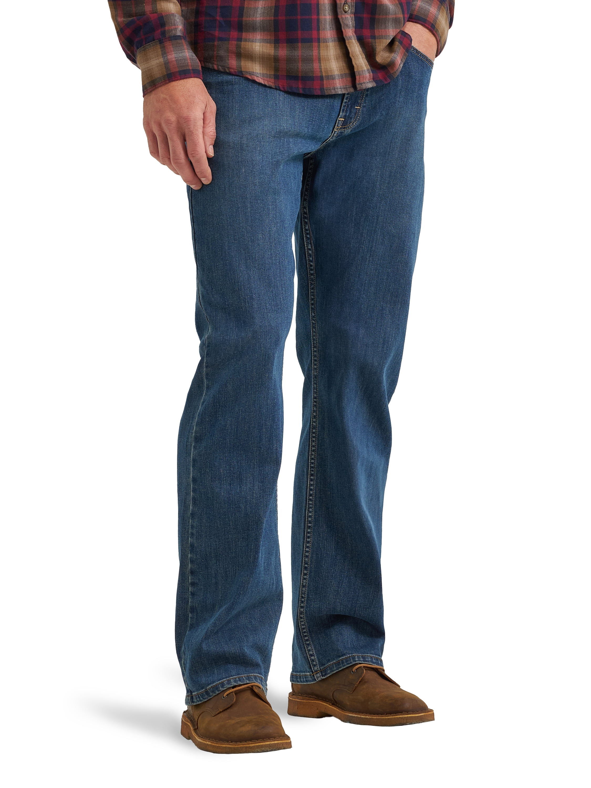 Wrangler Men's Relaxed Bootcut Jean with Stretch, Sizes 30-40