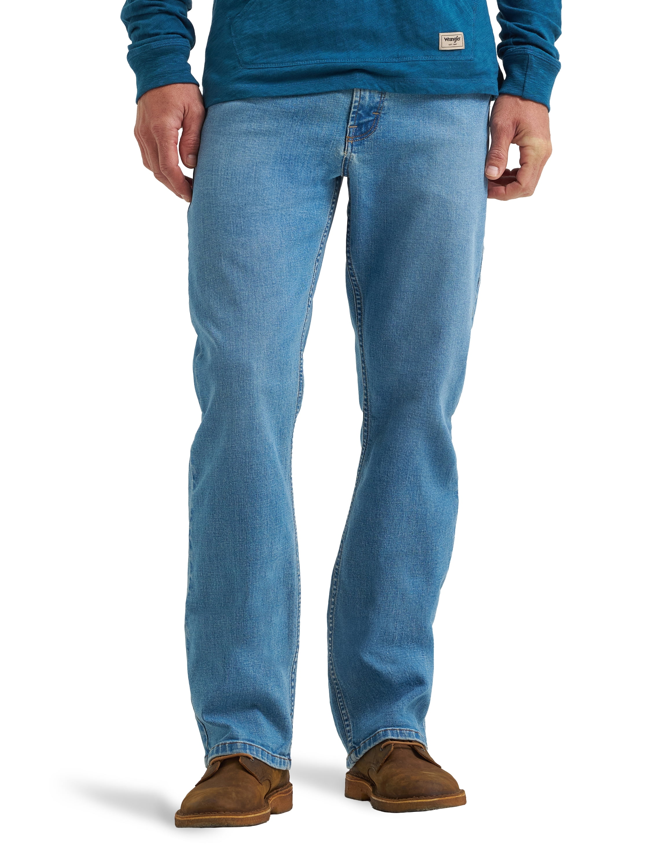 Wrangler Men's Relaxed Bootcut Jean with Stretch, Sizes 30-40