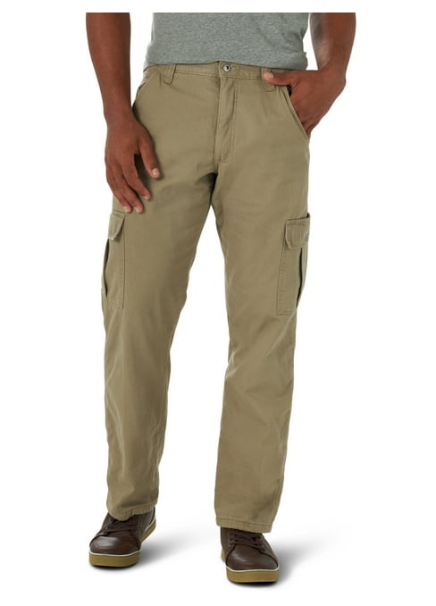 Wrangler Authentics Men's Twill Relaxed Fit Cargo Pant - Walmart.com