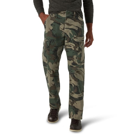 Wrangler Men's Relaxed Fit Fleece Lined Cargo Pant