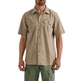 thumbnail image 1 of Wrangler® Men's Relaxed Fit Short Sleeve Twill Shirt, Sizes S-5XL, 1 of 5