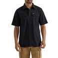 thumbnail image 1 of Wrangler® Men's Relaxed Fit Short Sleeve Twill Shirt, Sizes S-5XL, 1 of 5