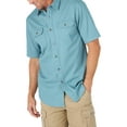 thumbnail image 1 of Wrangler Men’s Relaxed Fit Short Sleeve Woven Shirt, 1 of 3