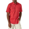 thumbnail image 1 of Wrangler Men’s Relaxed Fit Short Sleeve Woven Shirt, 1 of 4